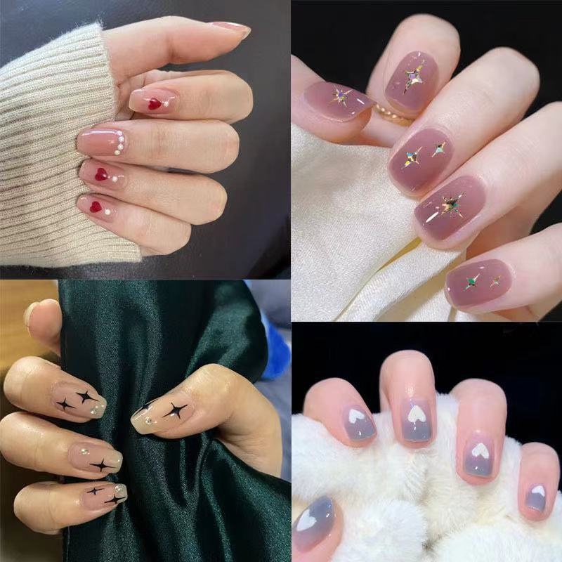 Stiker Kuku Tahan Air Untuk Nail art Untuk Aksesoris Manikur Diy