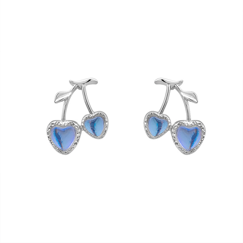 Anting Cherry Manis Ear Studs Serbaguna Untuk Cewek Keren