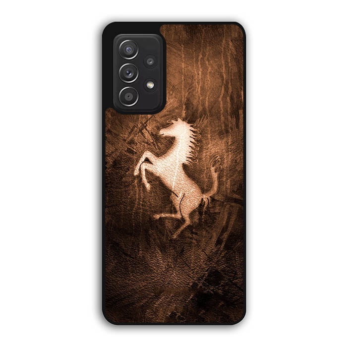 Casing Hardcase Case Samsung Galaxy A72 A52 A32 A22 A12 4G 5G Ferrari Logo AB0952 Custom Case