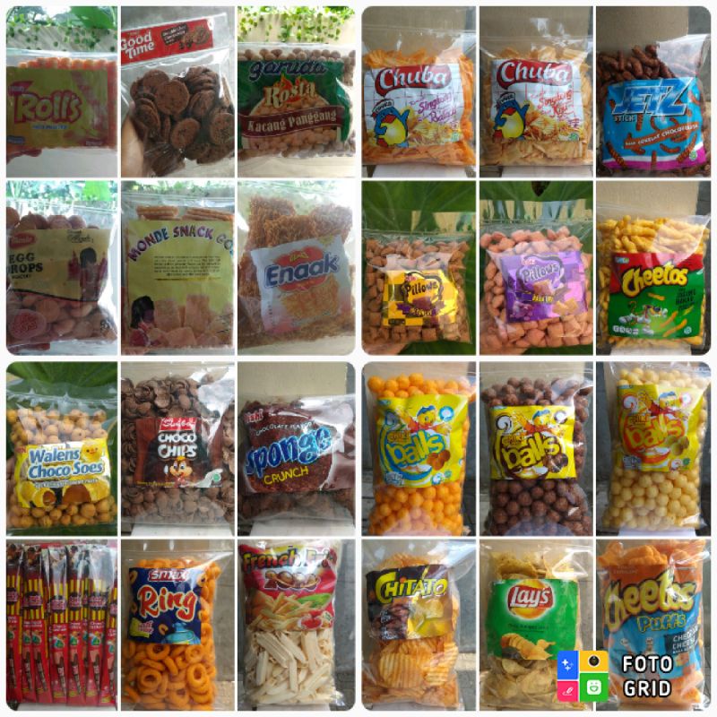 ANEKA SNACK KILOAN BRANDED ORIGINAL