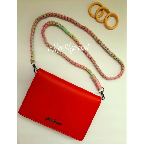 Yukiko Strap Bag Macrame (READY) / Strap Bag / Tali Tas Macrame / Tali Sling Bag
