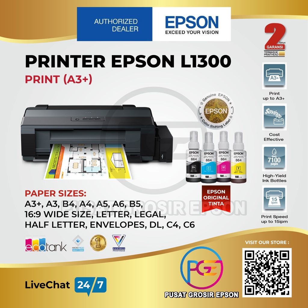 PRINTER EPSON A3+ L1300