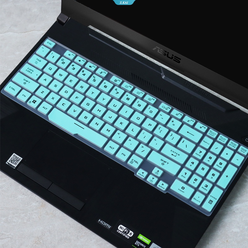 Cover keyboard Silikon Cocok Untuk Asus Tuf A15 A17 F15 15.6 Cover Cocok Untuk Cover keyboard Anti Debu 15.6 &quot;[ZK]