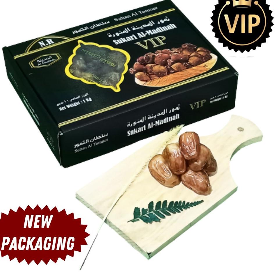 

❄ Kurma Sukari 1 Kg Basah Baru / Sokkari Taiba Dates ™