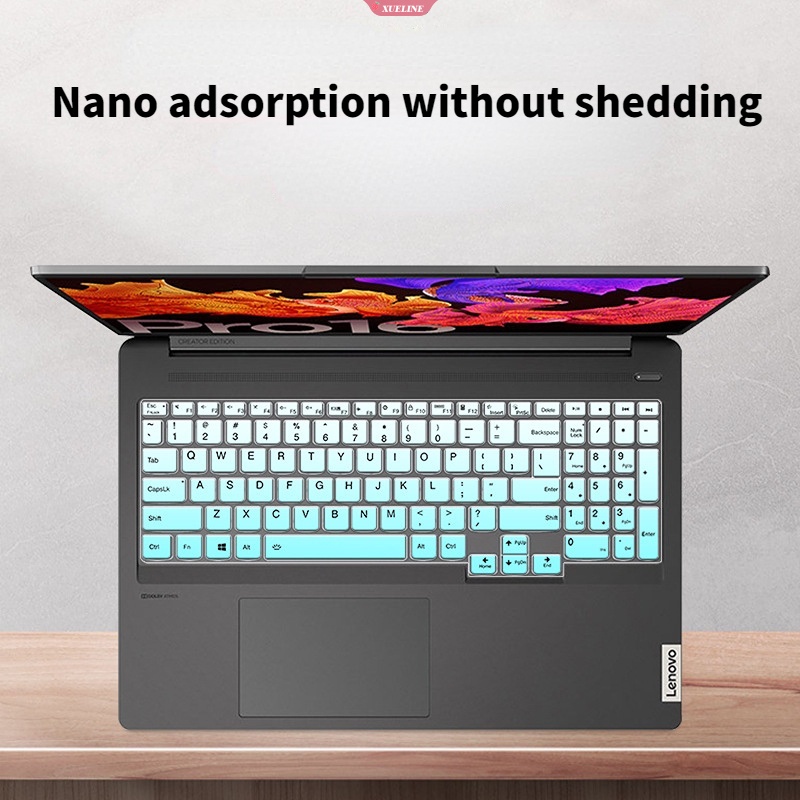 Skin Cover Keyboard Silikon Untuk Lenovo IdeaPad 5 5i Pro 16IHU6 16ACH6 16inch/ThinkBook 16p G2 ACH/Lenovo IdeaPad 5i Pro 16 &quot;[ZXL]