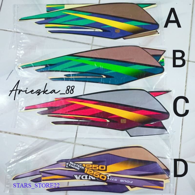 (ORI) STRIPING GL MAX 1997 | stiker honda gl max 97 TERMURAH