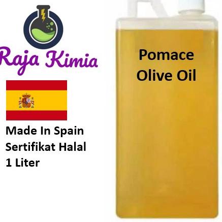 

➹ MINYAK ZAITUN / POMACE OLIVE OIL - HALAL - 1 Liter ➥