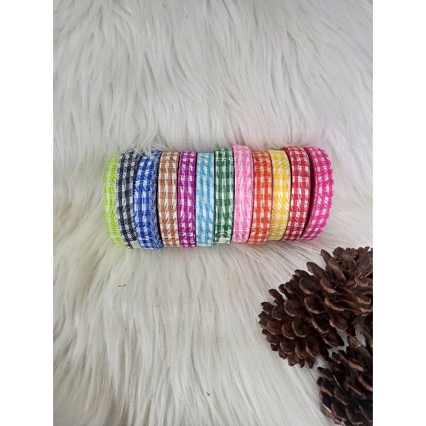 

pita kotak ukuran 1,25 cm 20 yard 18 meter