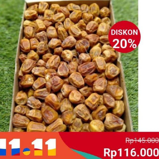 ➽ Kurma Sukari Kering Muffatal Premium 3 kg | Kurma Raja | Kurma Kering ✱