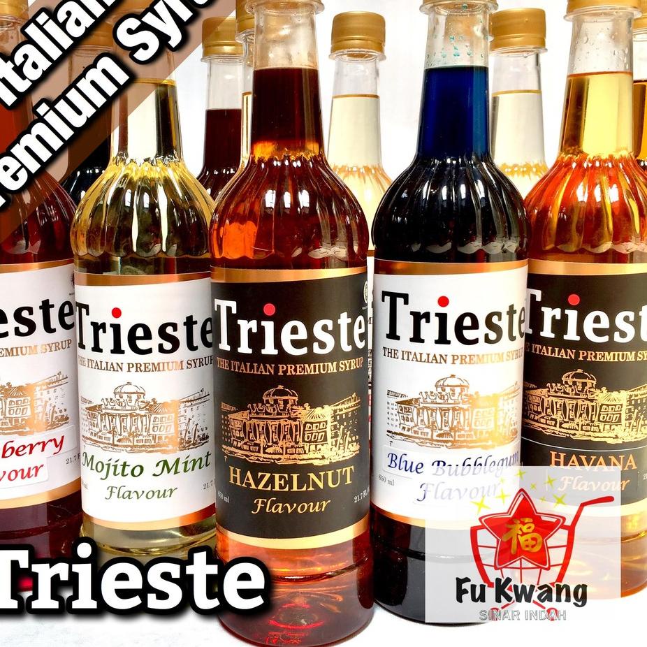 

Termurah dan terbaik Sirup Trieste Premium Syrup 650 ml 