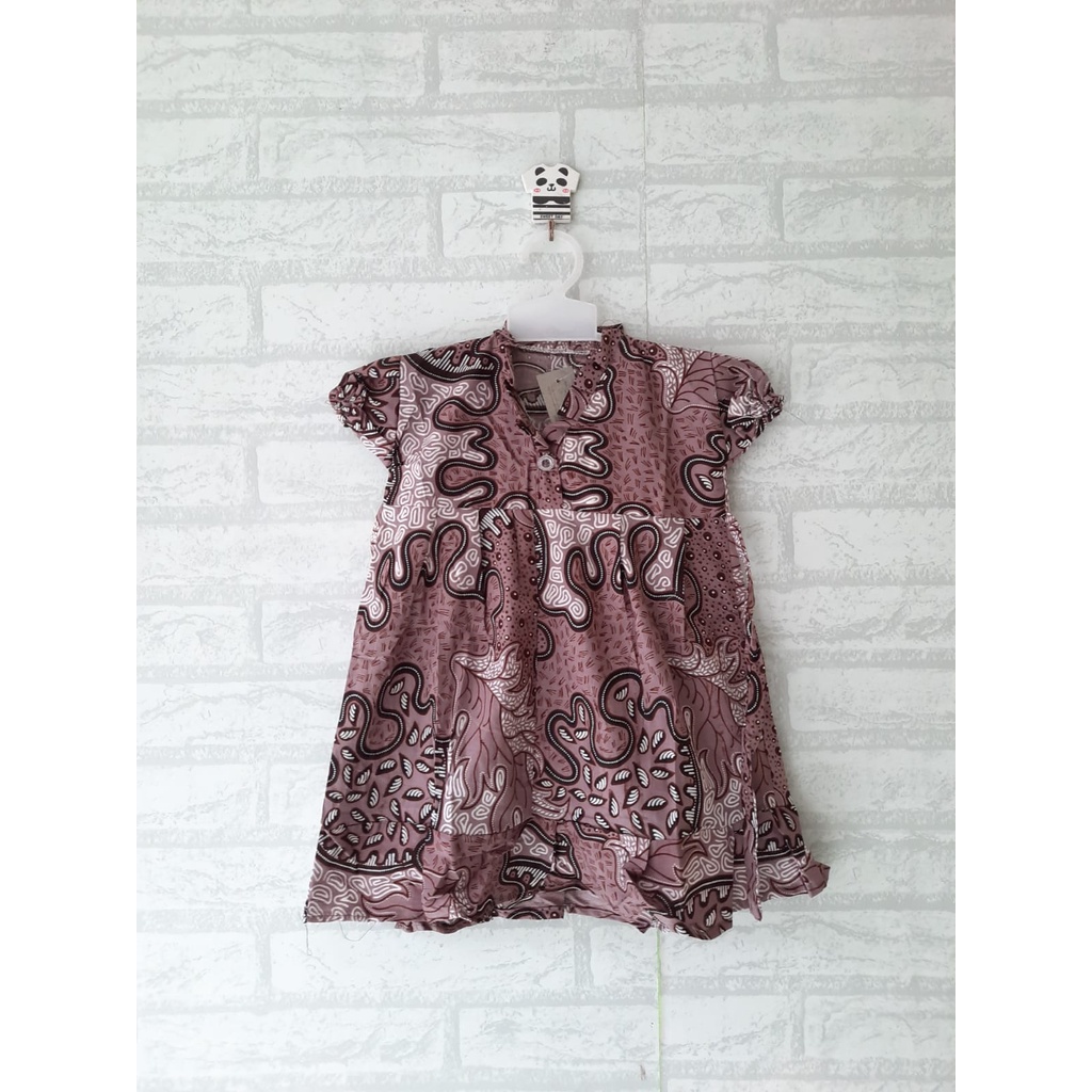 dress batik anak