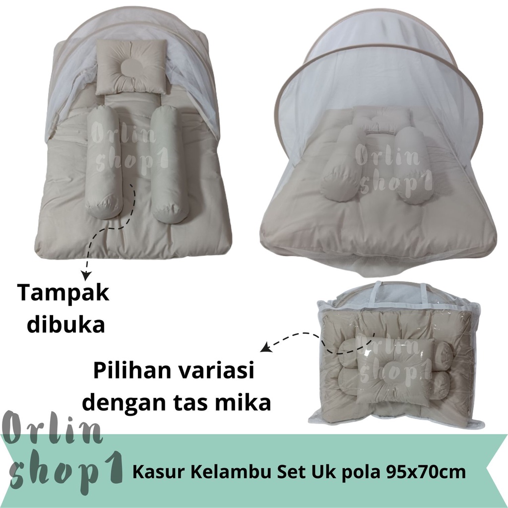 Kasur Bayi Bantal Guling Lipat Kelambu / Kasur bayi kelambu free bantal peang dan dua guling