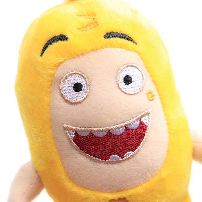Plush Oddbods 18cm Lembut Cuddly Mainan Newt Bubbles Pogo Zee Jeff Fuse Mewah Licin