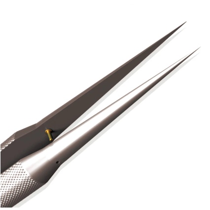 PINSET B&amp;R TB-11 SILVER TB-15 SILVER Fingerprint Flying Lead Stainless Steel Tweezers ORIGINAL