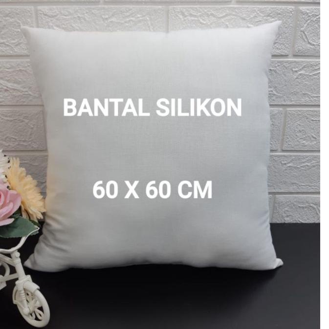 ❉ BANTAL SOFA SILIKON 60 X 60 CM, BANTAL KURSI SOFA 100 % SILIKON ➽