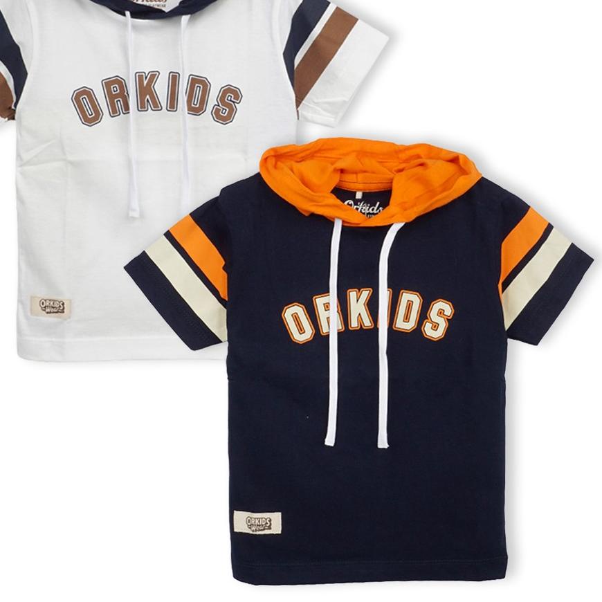 ➦ ORKIDS Baju  Anak Laki Laki Kupluk Anak Spot ▲
