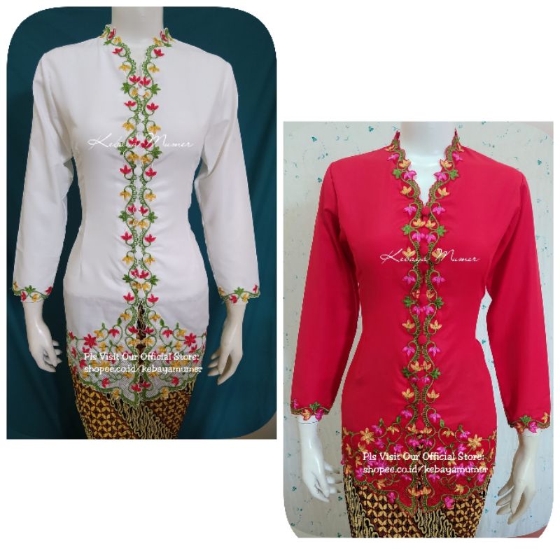 Kebaya Encim Termurah. Kebaya Encim. Kebaya Bordir. Kebaya Putik. Kebaya Merah. Kebaya Putih