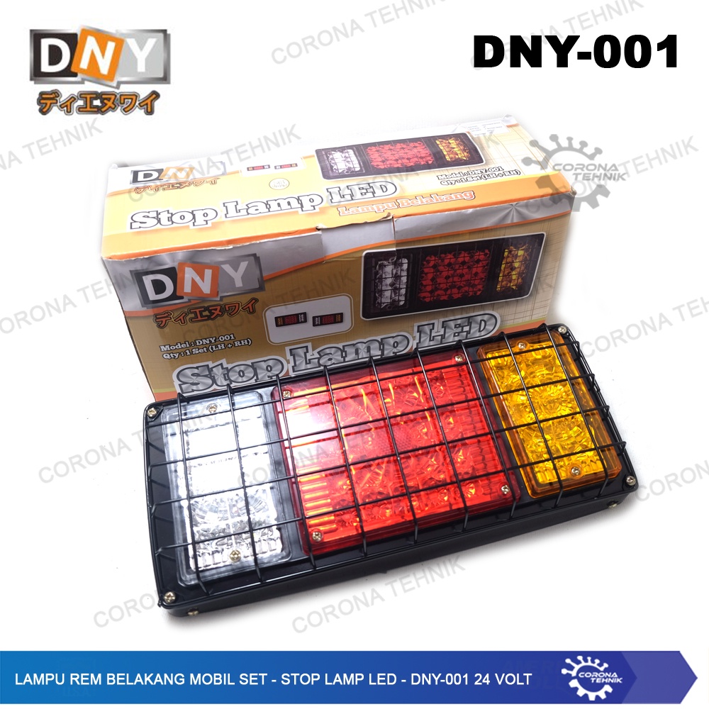 Stop Lamp LED - DNY-001 24 Volt-Lampu Rem Belakang Mobil Set