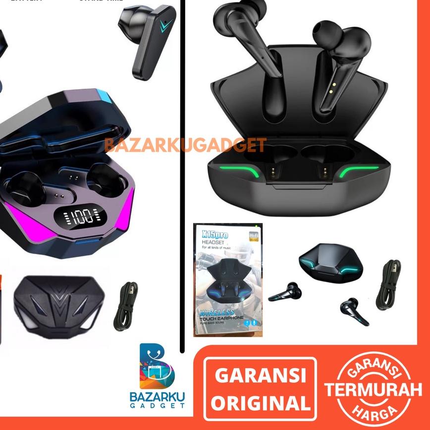 ♖ TWS Gaming X15 TWS X15 Pro TWS X16 Pro Headset Gaming Bluetooth Headset Bluetooth Gaming Headset W