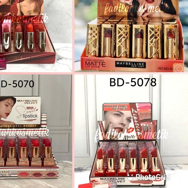 ℮ [LUSINAN] Lipstik Maybelline Matte / Lipstik Batang ❈