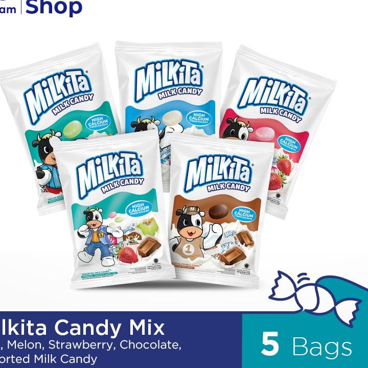 

♡ Milkita Candy Mix Bag Premium Paket 5 Bag ▼