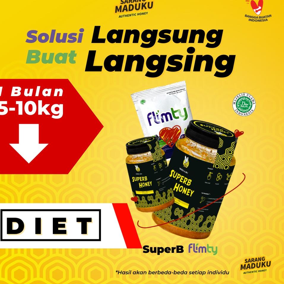 

R80 Sarang Maduku - Madu Diet Pelangsing Badan Penurun Berat Badan Diet Ampuh Madu Diet Pelangsing / Flimty READY STOCK ト