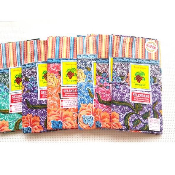 Produk Terlaris Selendang Gendongan Batik Anggur Hijau gendongan bayi balita dan anak baru lahir