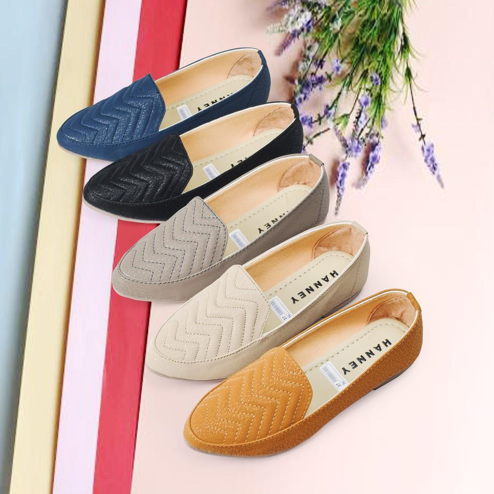 STOK TERBARU sepatu wanita flat korea import sepatu wanita ballet import sepatu wanita import