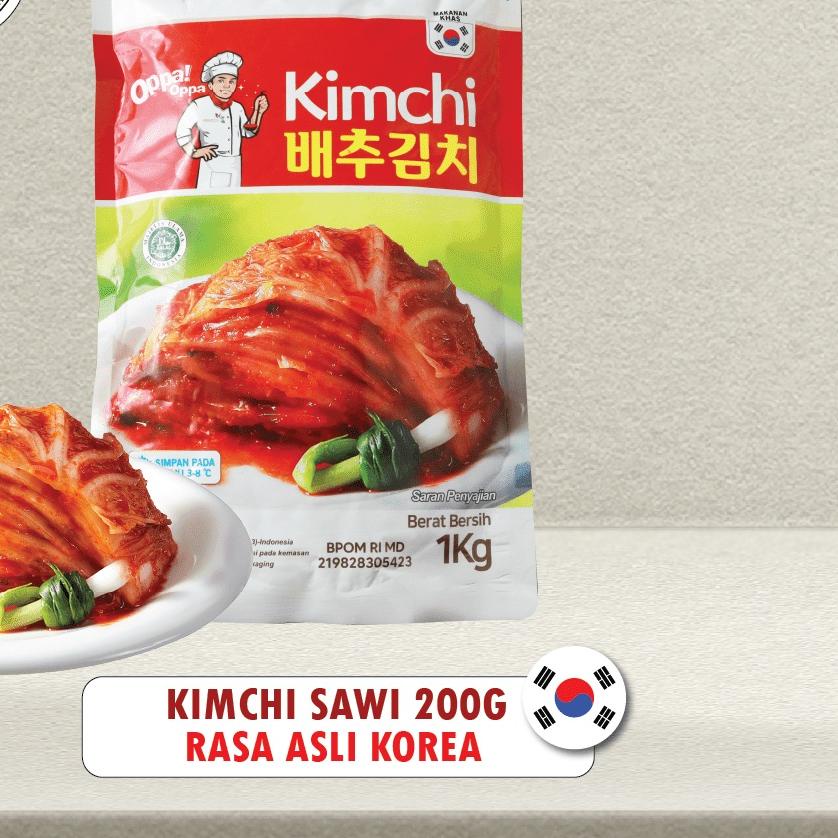 

➵ (HALAL) KIMCHI KOREA FRESH / KIMCHI HALAL / KIMCHI 1KG / KOREAN KIMCHI ☚