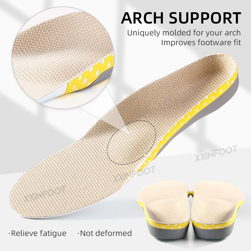 Orthotic Gel Sol Ortopedi Datar Kaki Kesehatan Sole Pad Untuk Sepatu Insert Arch Dukungan Pad Unisex