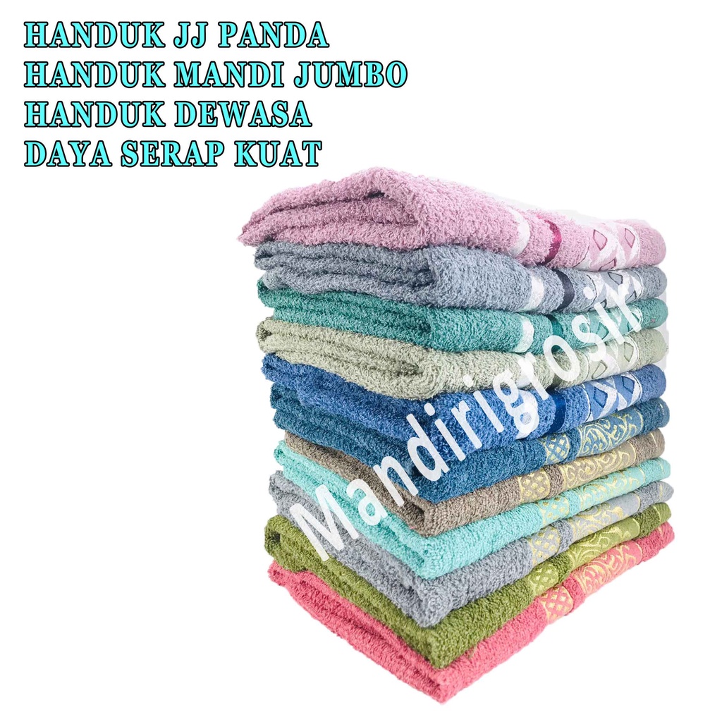 Handuk Mandi Jumbo* Handuk JJ Panda* Handuk Dewasa*K3L22-L