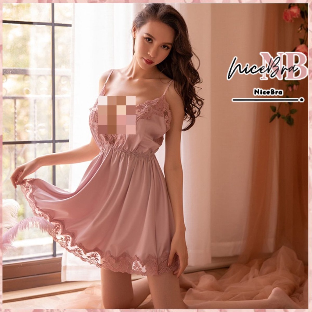 Nicebra Lingerie Baju Tidur Wanita Babydoll Pakain Dalam Wanita Renda 3126