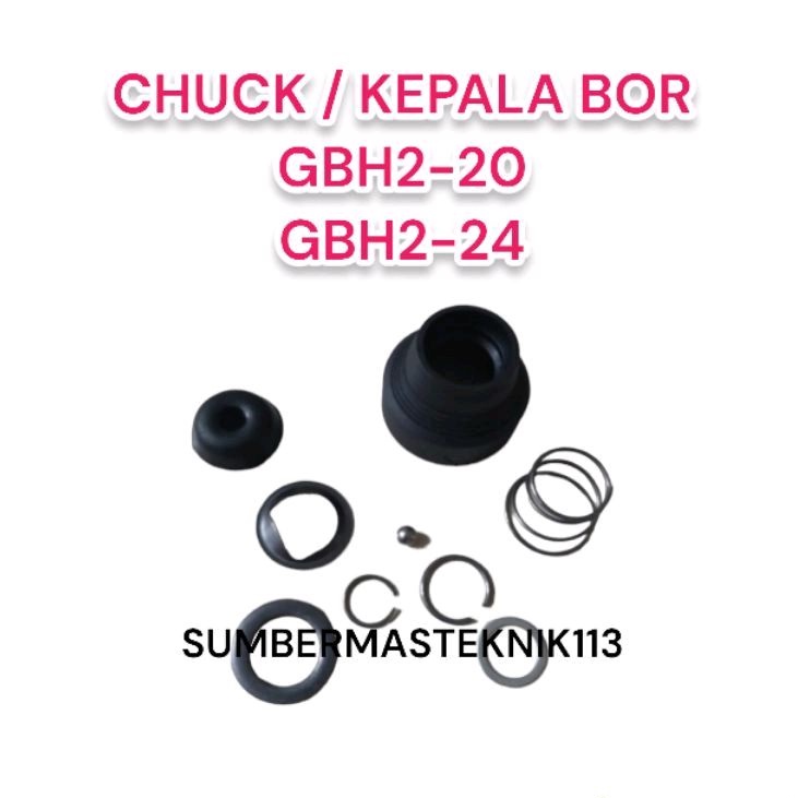 KEPALA BOR BOSCH GBH2-20 GBH 2-20 CHUCK COVER BOSCH SDS PLUS GBH2 20