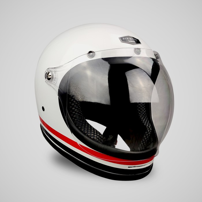 Terlaris Helm Custom Bell Bullit Bubble Visor