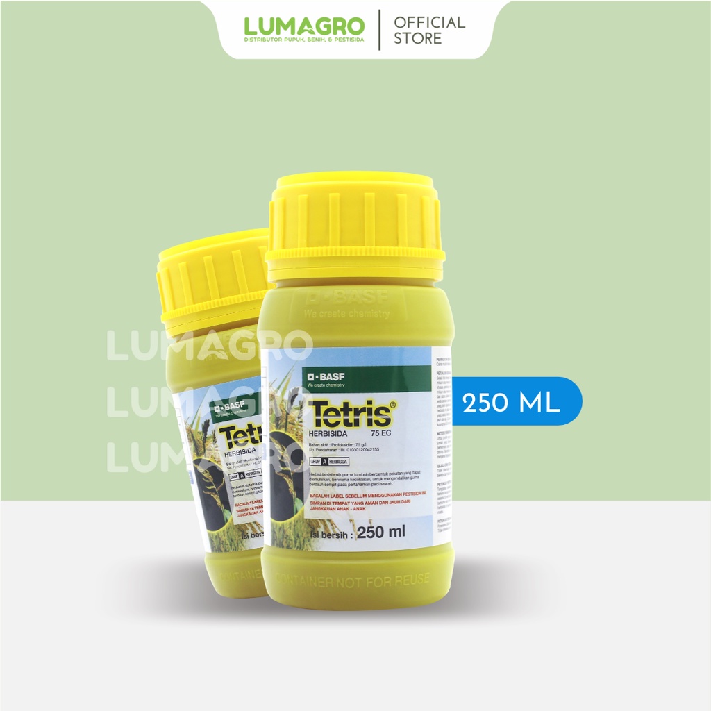Herbisida Tetris 75 EC 250ml Profoksidim Ampuh Mengendalikan Gulma Pada Tanaman Padi 75EC