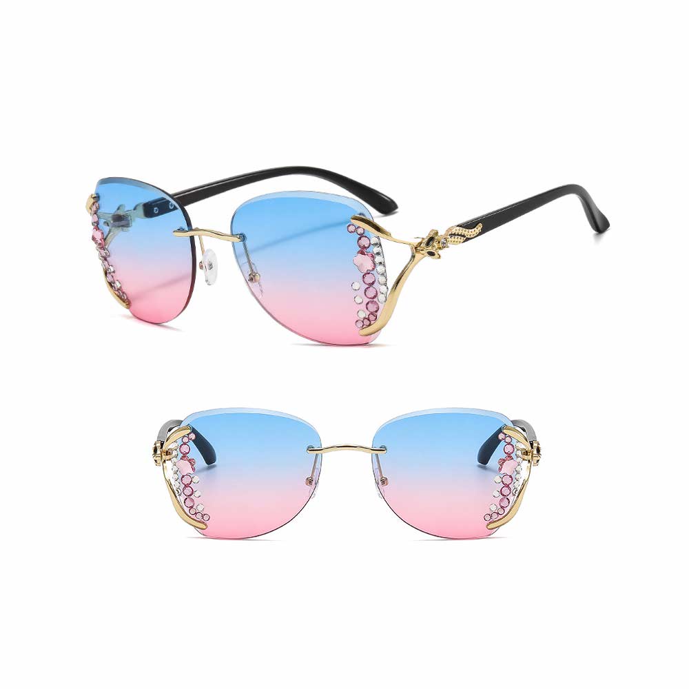 Kacamata UV400 - Anti Radiasi - Sunglasses Wanita Korea - HM8162 ( Group Solo ) D