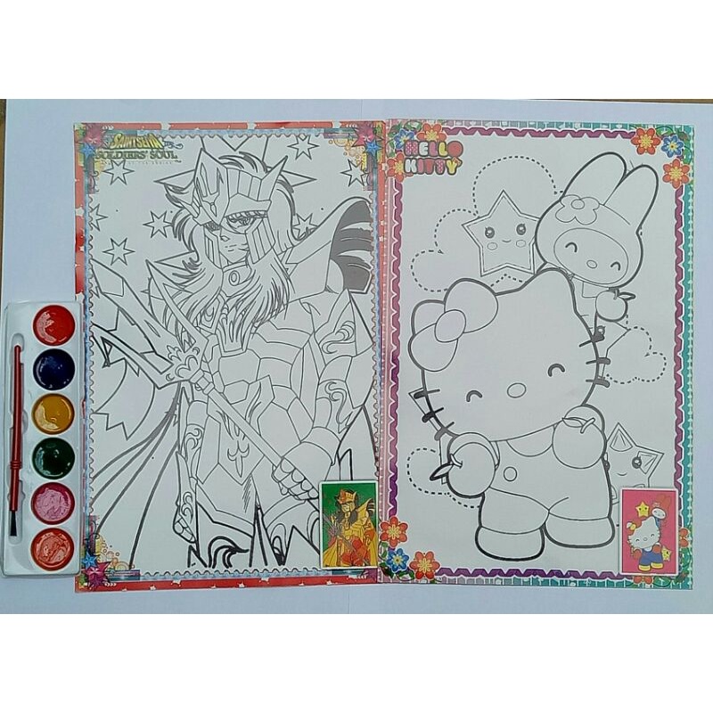 

cat air / akrilik Jumbo isi 100 pc