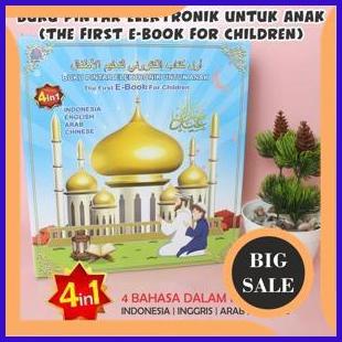 

accessories Buku Pintar Elektronik Untuk Anak 4 In 1 The First E Book For Children Indones