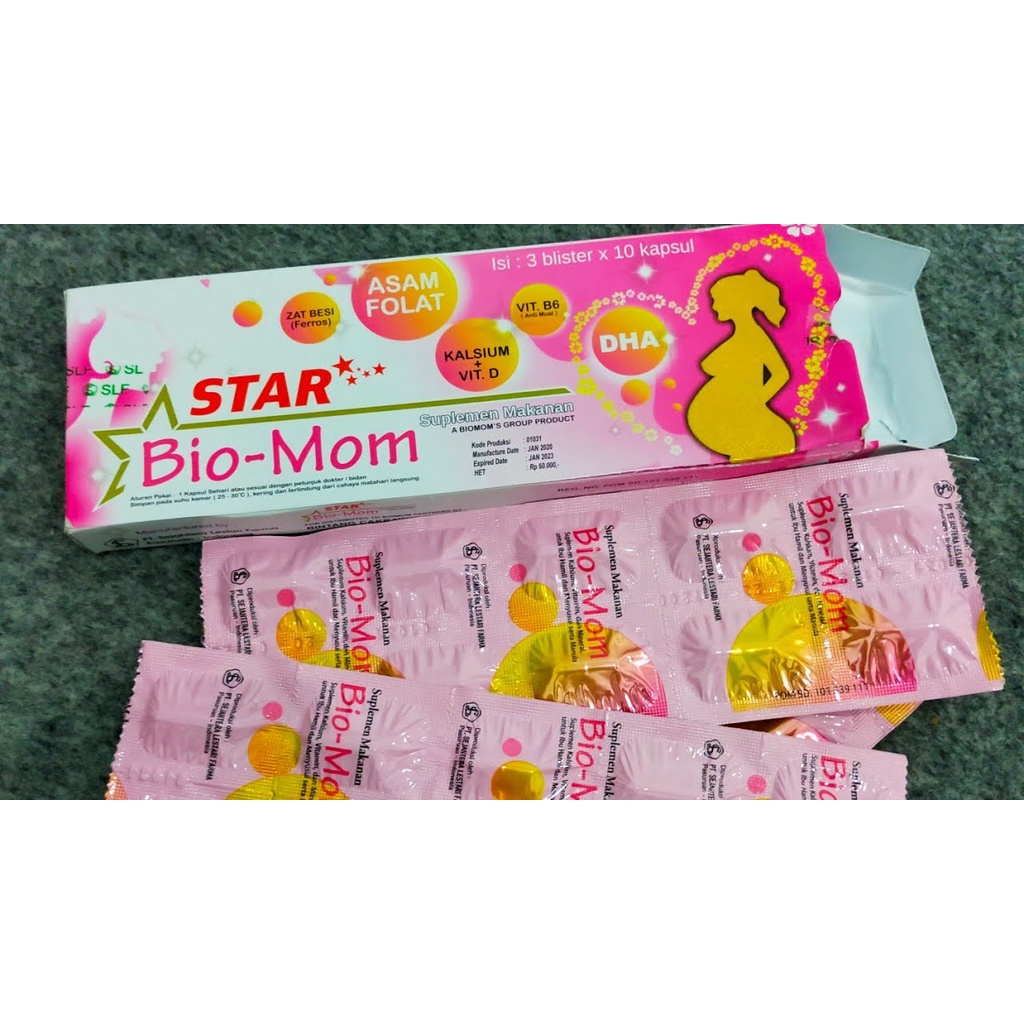 BIO MOM PER BUTIR VITAMIN BUMIL