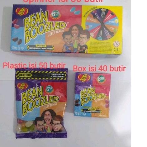 

✨Terbaru✨ Bean Boozled edisi 6th refill / spinner / permen rasa aneh gas !!