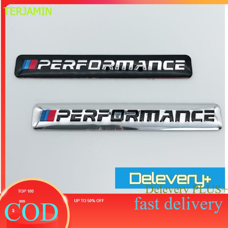 Emblem Logo Stiker Mobil Preformance Bahan Almunium
