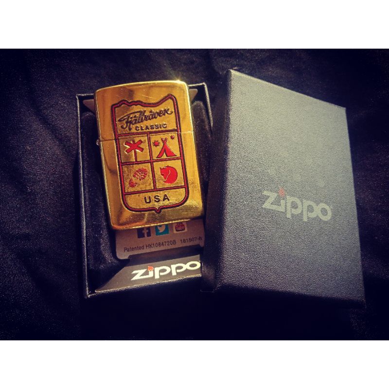 Case Only Zippo Fjallraven Embozed