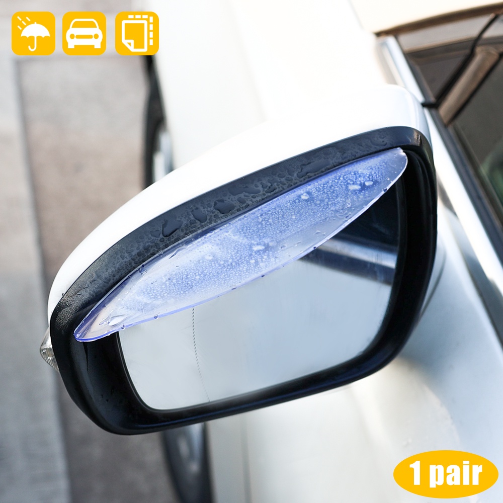 (BUY 1 GET 1) Kaca Cermin Otomatis Mobil The Rain Stop Driving On Rainy Accessories AUTO Spion