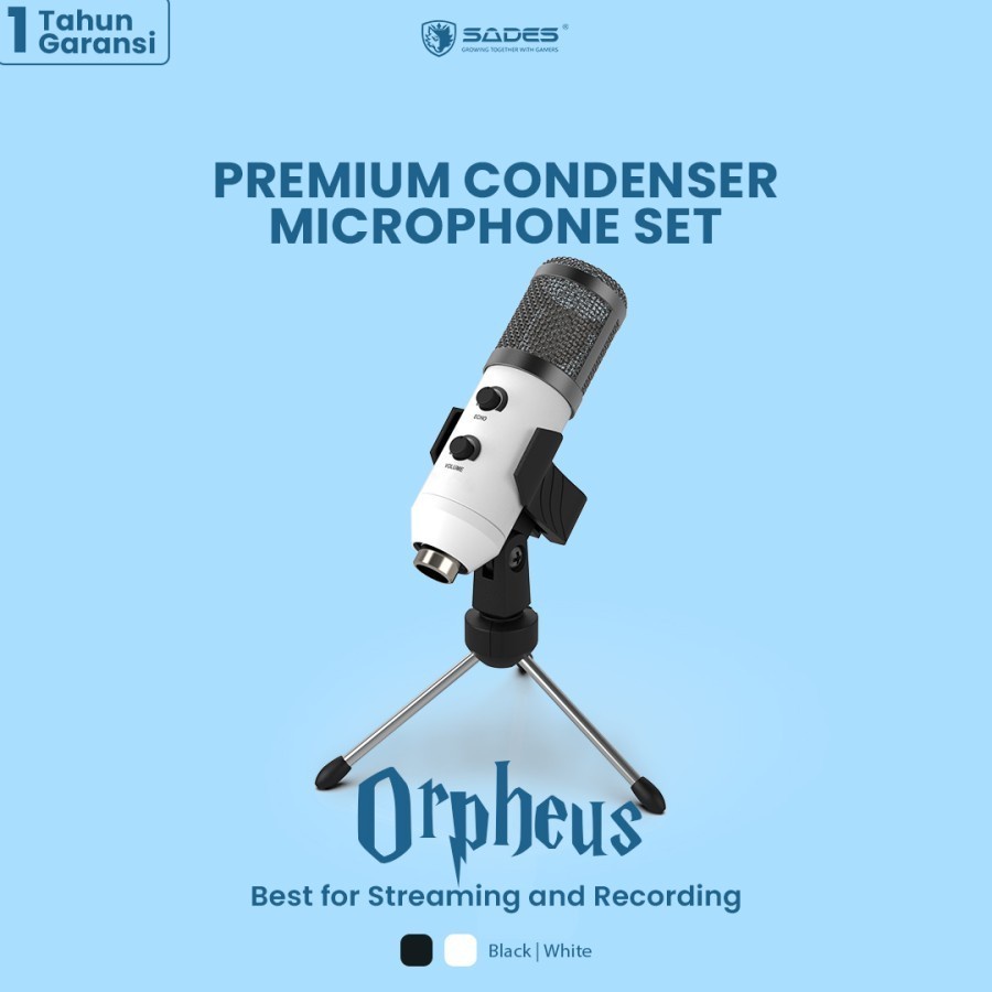 Sades Orpheus Mic Condenser Premium Full Set