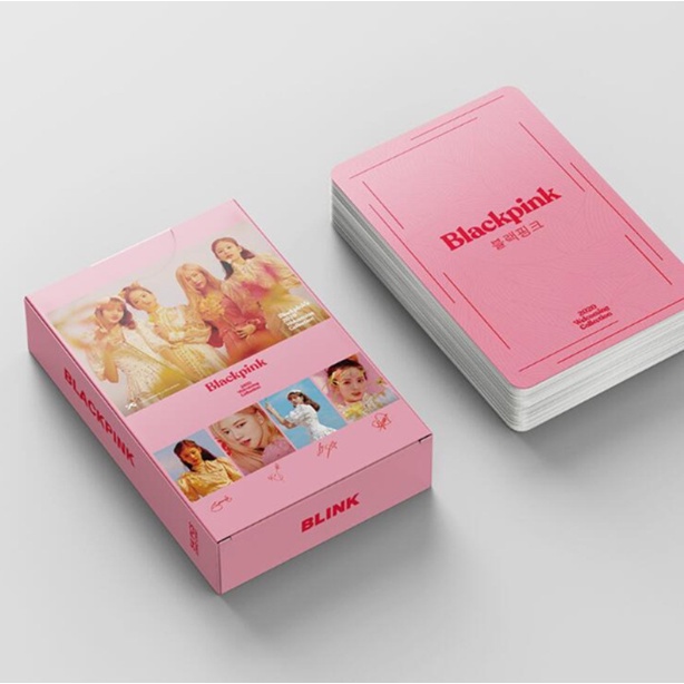 54pcs/set Kpop HD Postcard Lomo Kartu butter Blackpink Album Photocards Jisoo Jennie Rose Lisa Blink comeback BP Blackpink