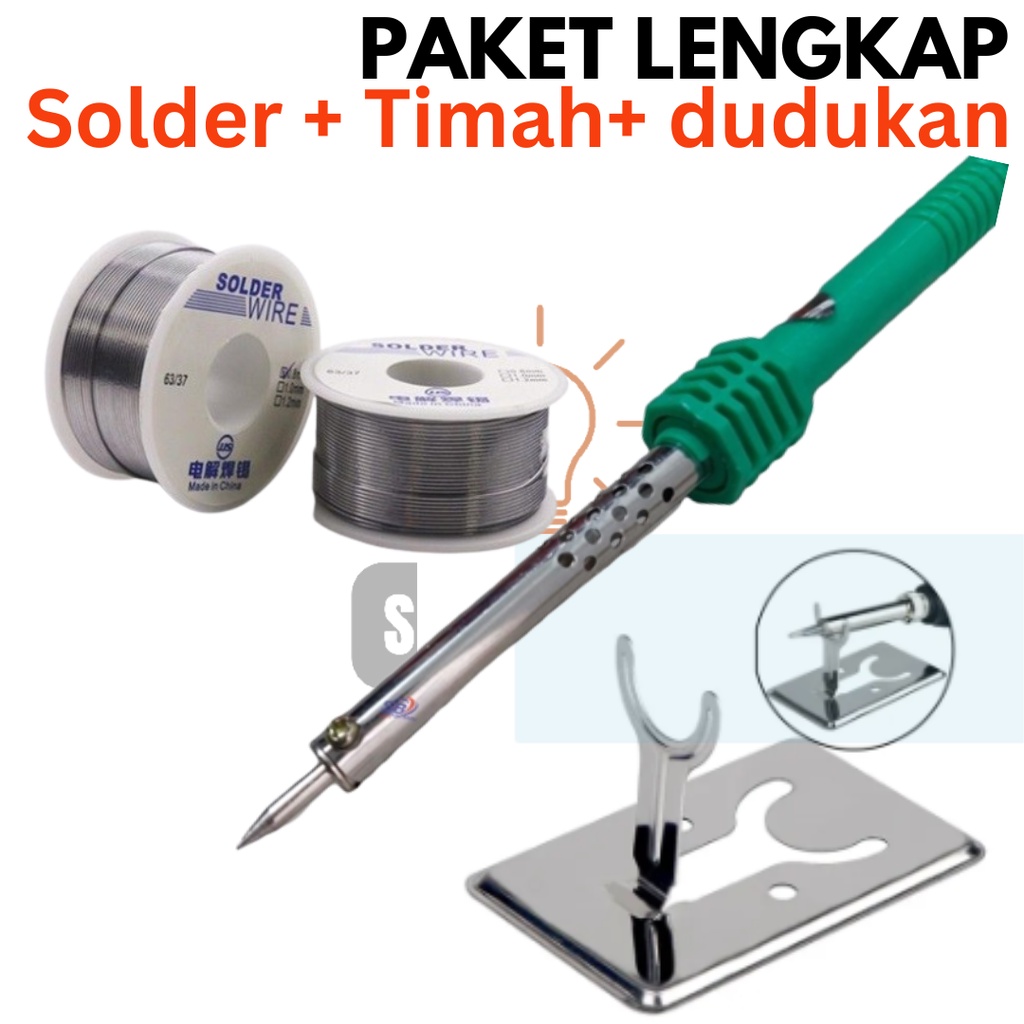 SOLDER 40 WATT COCOK BUAT PRAKARYA DIY