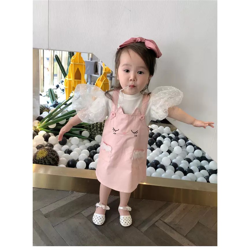 D119 - Overall Baju Anak Perempuan Lucu / Baju Overall Anak Cewek Import / Baju Overall Anak Perempu