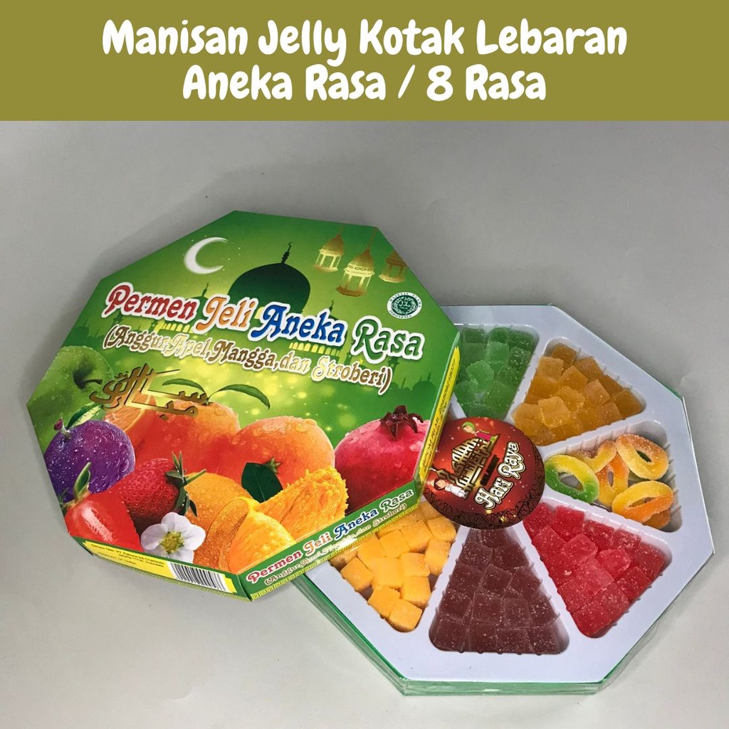 

Permen Jeli Kotak Lebaran Aneka Rasa 500gr