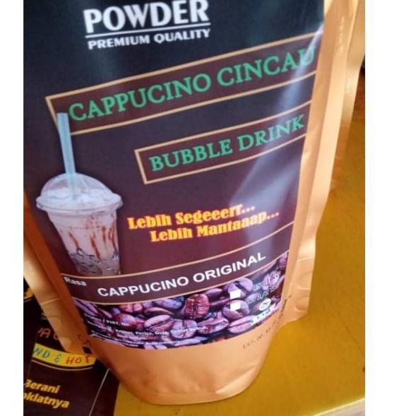 

【MEGA SALE】 BUBUK CAPPUCINO CINCAU BUBBLE DRINK BERBAGAI MACAM RASA UKURAN 1KG