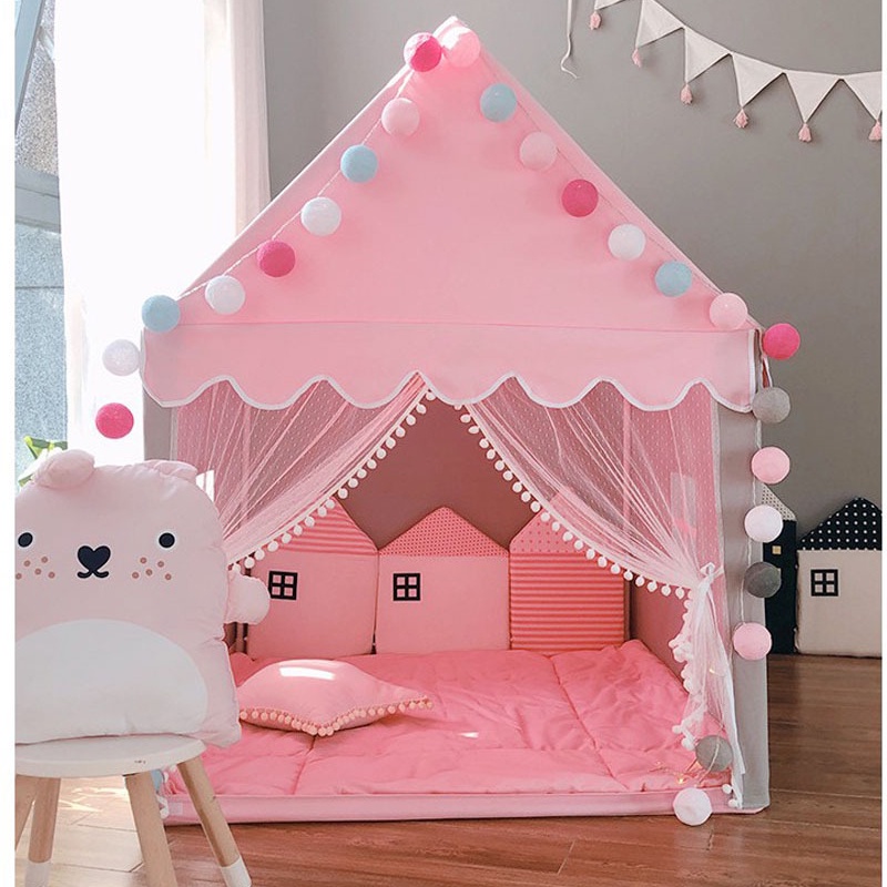 Mainan Tenda Princess Anak Model Rumah / Tenda Castle / New Tenda Princess Jumbo